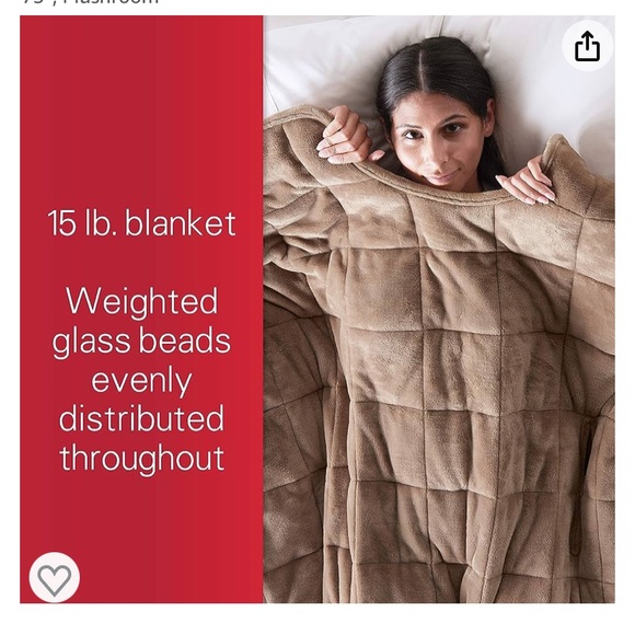 Sunbeam Bedding Brand New Sunbeam Weighted Blanket Poshmark